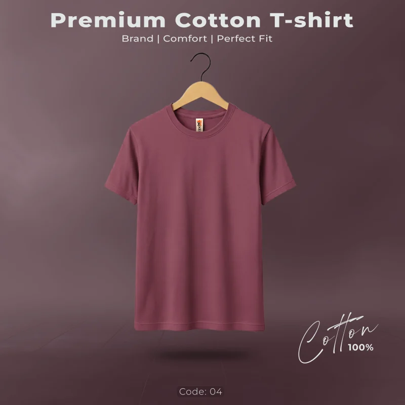 Premium Cotton T-shirt in Bangladesh